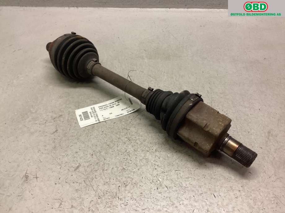Drivaksel venstre foran, elbil til Audi A3 2012-2016 (Type III, Fase 1) (AUDI|5Q0 407 271 CM|)