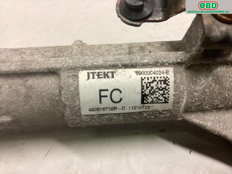 Tannstang til Renault Zoe 2013-2019 (Fase 1)  (RENAULT|490015970R|490016510R|)