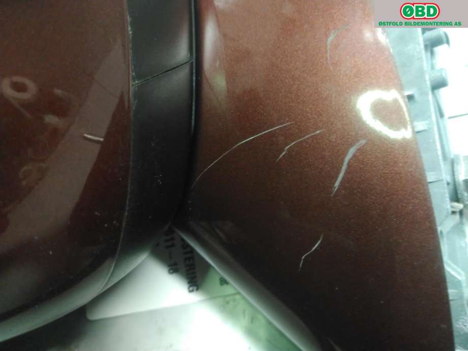 Speil høyre til Peugeot 508 2011-2014 (Type I, Fase 1)  (PEUGEOT|8154 SL|)
