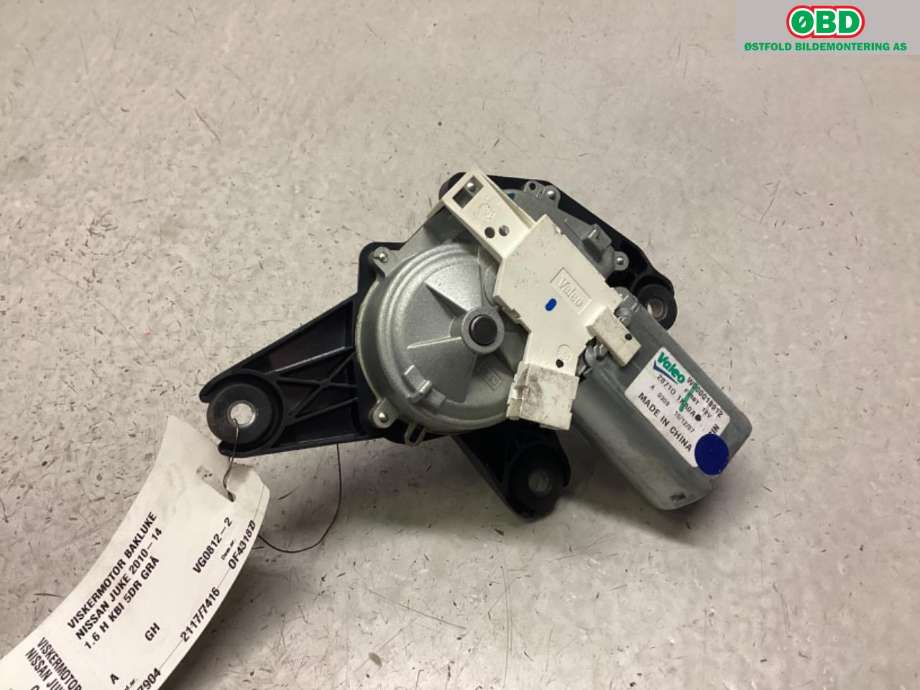 Viskermotor bakrute til Nissan Juke 2010-2014 (Fase 1)  (NISSAN|287101KA0A|W000018912)