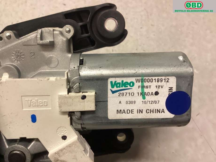 Viskermotor bakrute til Nissan Juke 2010-2014 (Fase 1)  (NISSAN|287101KA0A|W000018912)