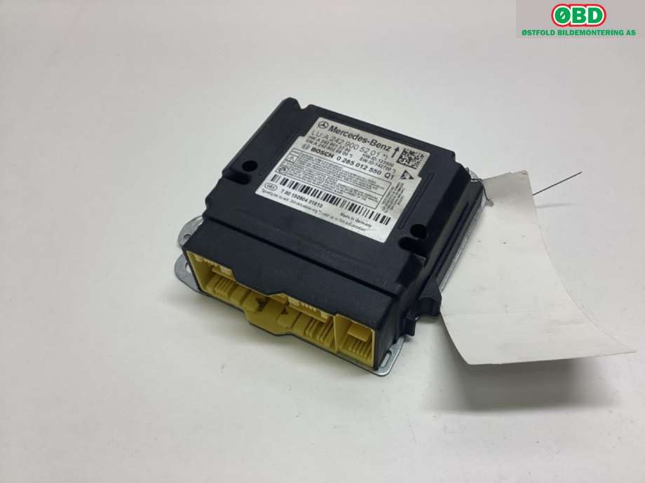 Airbag elektronikk til Mercedes B-Klasse, 2011-2018 (W246) (W246) (MERCEDES|A 242 900 52 01)