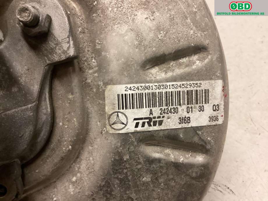 Bremsekraft-forsterker til Mercedes B-Klasse 2011-2018 (W246) (W246) (MERCEDES|A 246 430 05 01|A 246 430 14 30|)