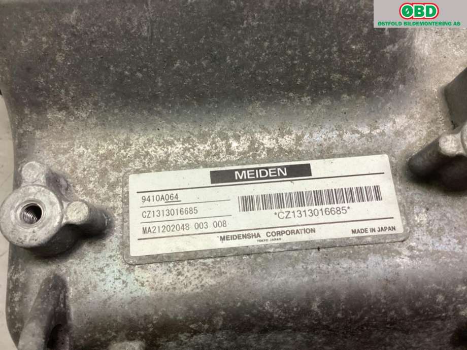 Batterilader (OBC - On Board Charger) til Mitsubishi Outlander 2012-2015 (Type III, Fase 1)  (MITSUBISHI|9410A055||9410A064)