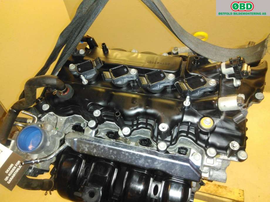 Motor bensin til Toyota Verso-S 2011-2015 (COMBI) (COMBI) (TOYOTA|1900047200|)