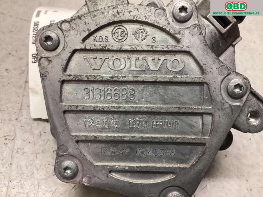 Vakuumpumpe til Volvo V60 / V60 CC 2018-->> (Type II)  
