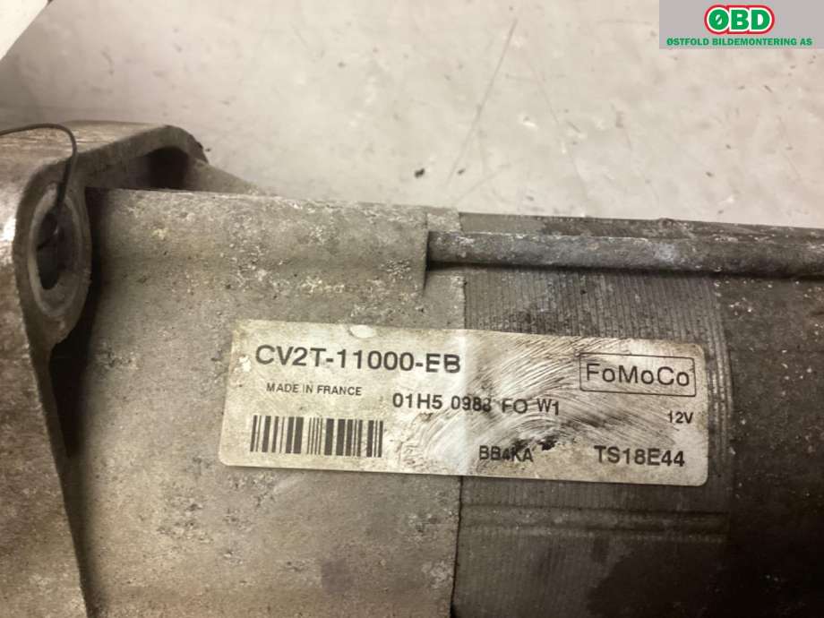Starter til Ford Fiesta 2013-2017 (Type VI, Fase 2)  (FORD|1838056|)