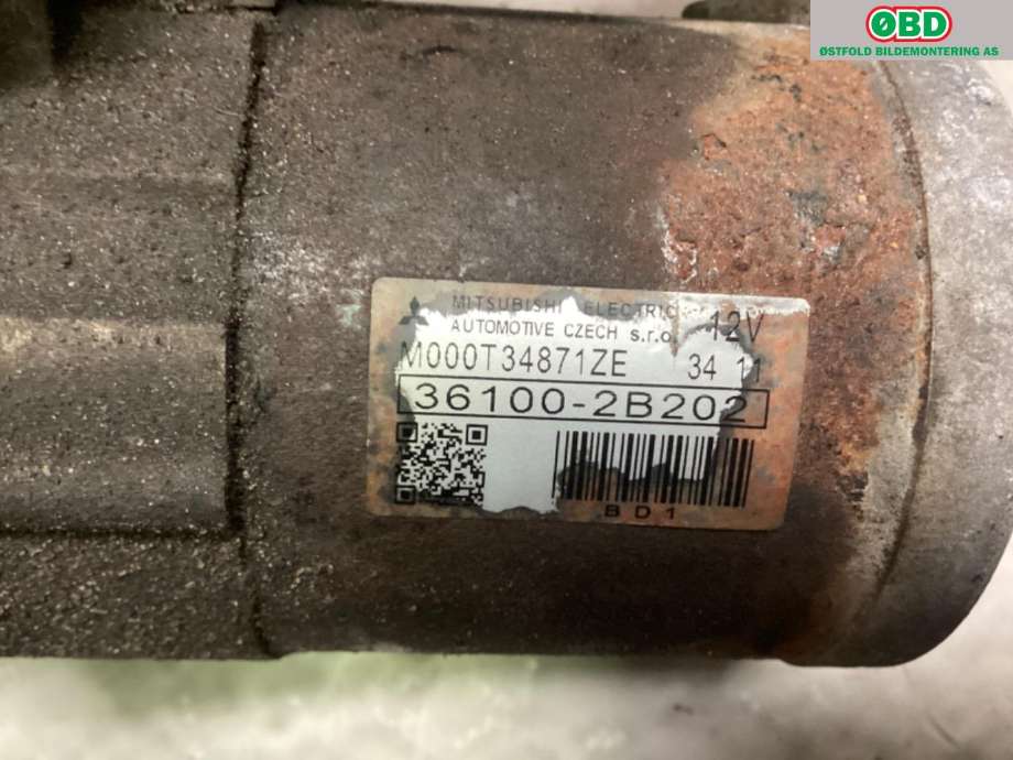 Starter til Hyundai Ix20 2010-2017  (HYUNDAI|361002B202|)