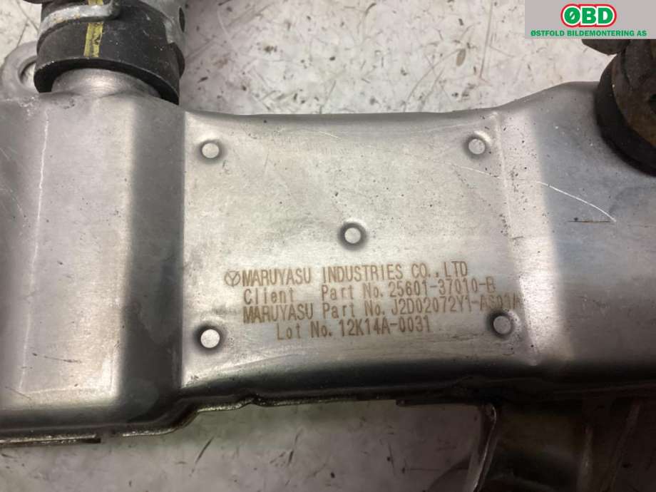 EGR-ventil til Toyota Prius +7 2012-2020 (Type III) (stasjonsvogn) (stasjonsvogn) (TOYOTA|2562037120|)