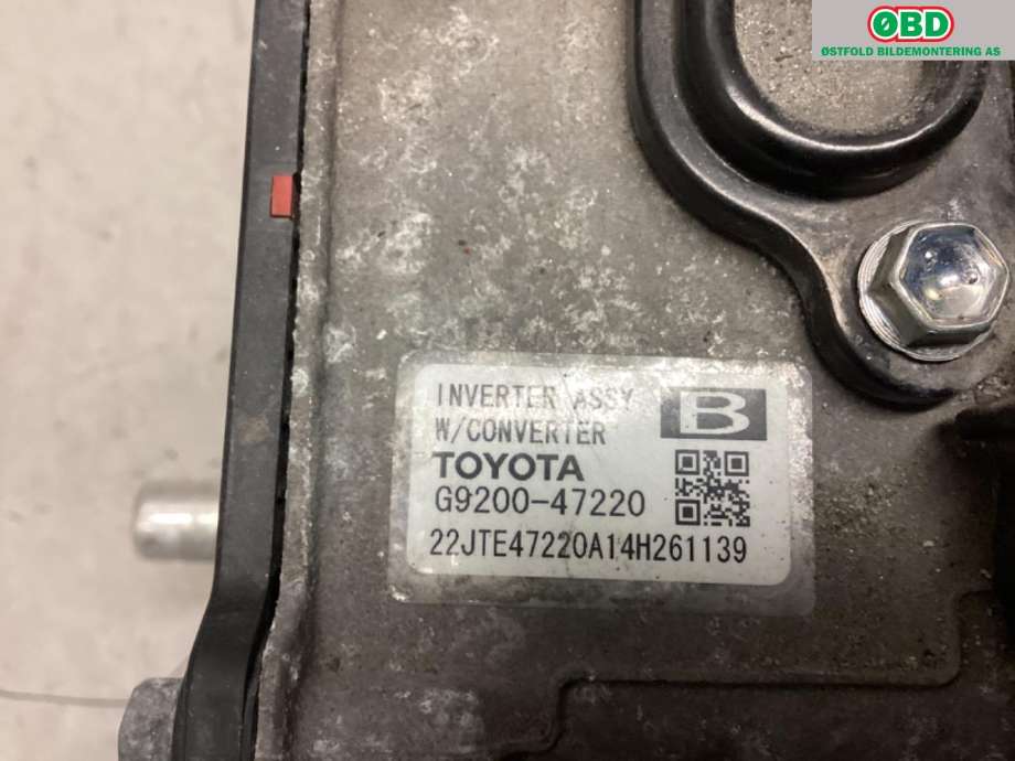 DCDC converter hybrid til Toyota Prius +7 2012-2020 (Type III) (stasjonsvogn) (stasjonsvogn) (TOYOTA|G920049055||G920047220)