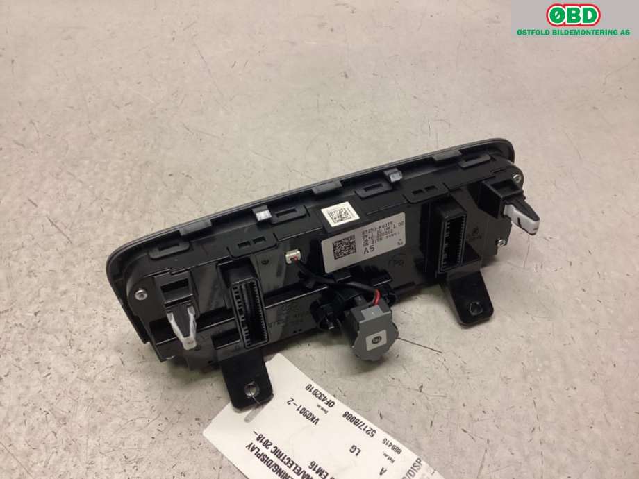Varmeapparat betjening til Hyundai Kona 2017-2021 (Type I, Fase 1)  (HYUNDAI|97250K4075SPS||97250K4075)