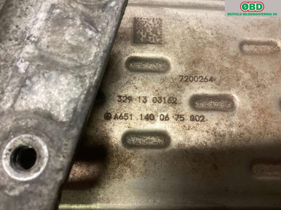 EGR-ventil til Mercedes Sprinter 2013-2018 (Fase 2) (906) (906) (MERCEDES|A 651 140 08 60|A 651 140 06 75|)