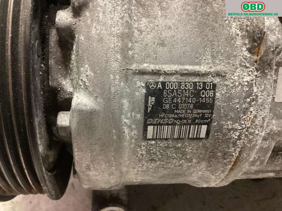 Aircondition kompressor til Mercedes E-Klasse 2016-2023 (W213) (W213) (MERCEDES|A 000 830 13 01||0008301301)
