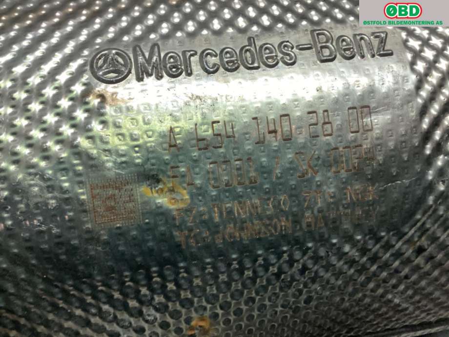 Partikkelfilter til Mercedes E-Klasse 2016-2023 (W213) (W213) (MERCEDES|A 654 140 28 00||6541402800)