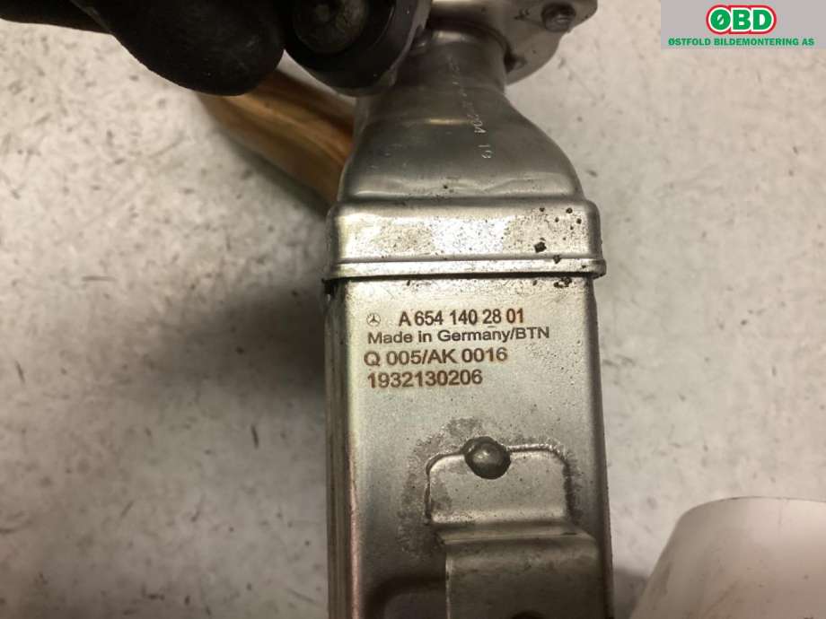 EGR-ventil til Mercedes E-Klasse 2016-2023 (W213) (W213) (MERCEDES|A 654 140 28 01|A 654 140 04 60|)