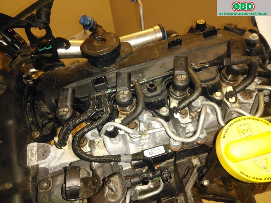 Motor diesel til Dacia Duster 2018-2024 (Type II)  (DACIA|8201708458|K9KG6G6|K9K656)