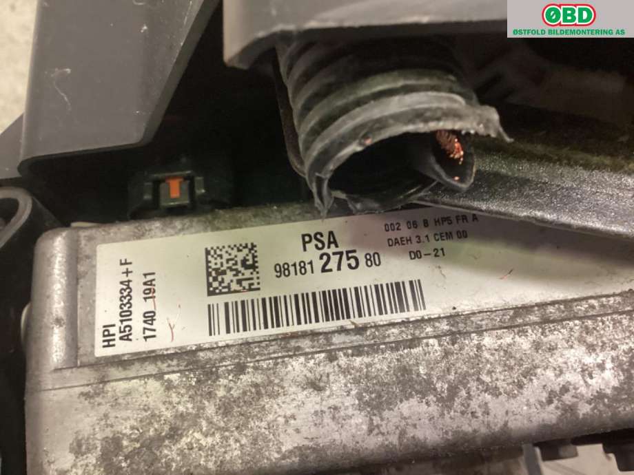 Servo pumpe elektrisk til Toyota Proace 2016-->> (Type II)  (Toyota proace medium lang||9818127580)