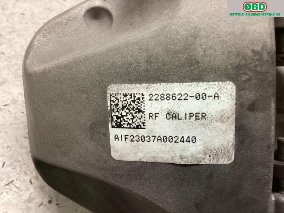 Bremsecaliper høyre foran til Tesla Model Y 2021-2024 (Type I)  (8008282-00-A|)