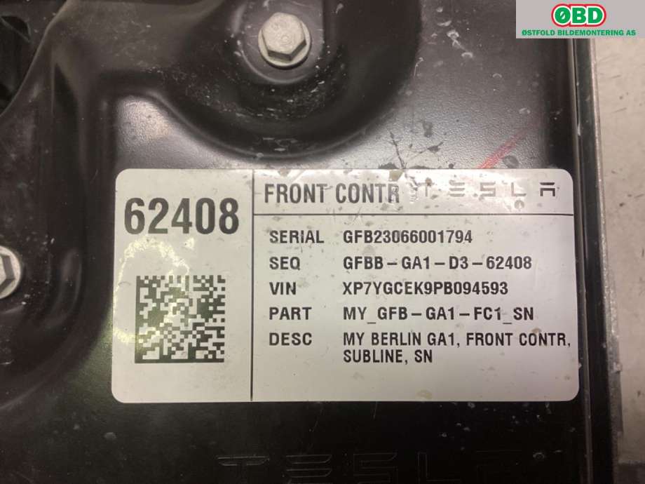 Styreenhet comfort (BCM) til Tesla Model Y 2021-2024 (Type I) (1583991-10-D|)