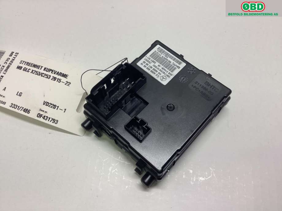 Styreenhet klima/aircondition til Mercedes GLC 2015-2022 (X253) (X253) (MERCEDES|A 000 900 66 19||0009006619)