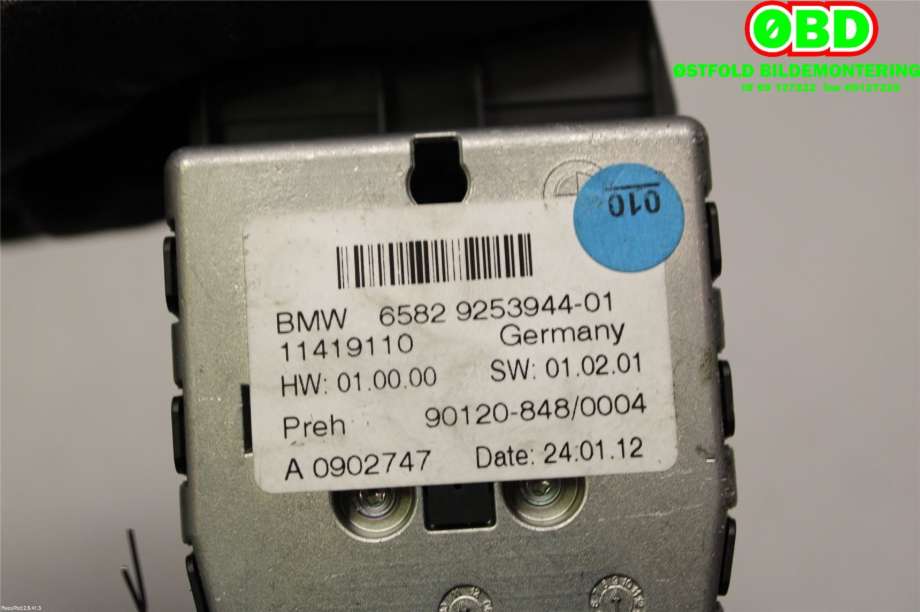 Bryter diverse til BMW 5-Serie 2010-2017 (F10/F11) (F10/F11) (BMW|65 82 9 267 955||65829253944)