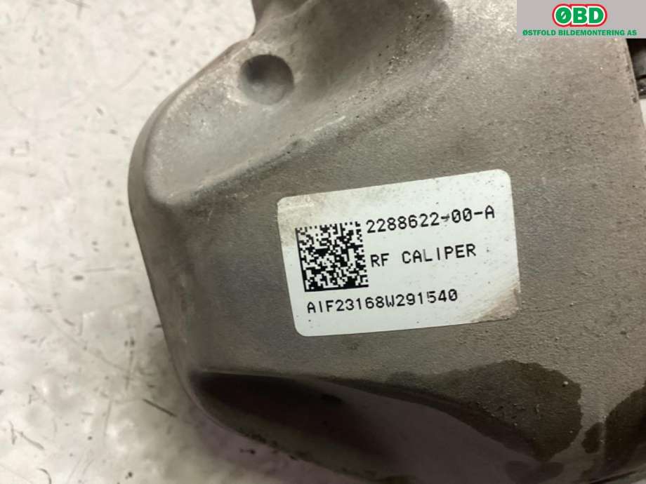 Bremsecaliper høyre foran til Tesla Model Y 2021-2024 (Type I)  (8008282-00-A|)