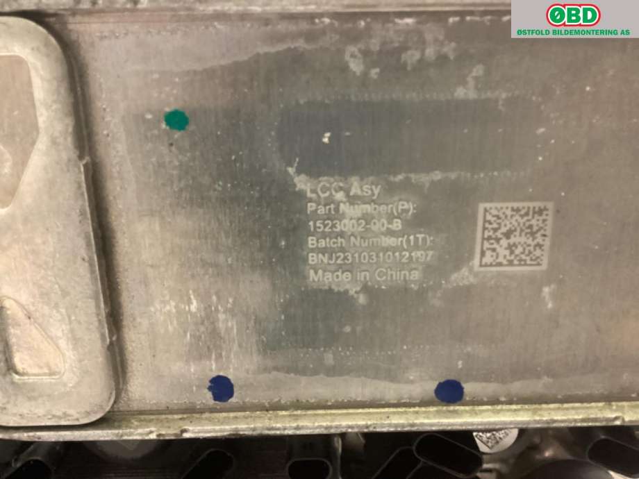 Varmeapparat diverse til Tesla Model Y 2021-2024 (Type I)  (1625000-A1-B|)