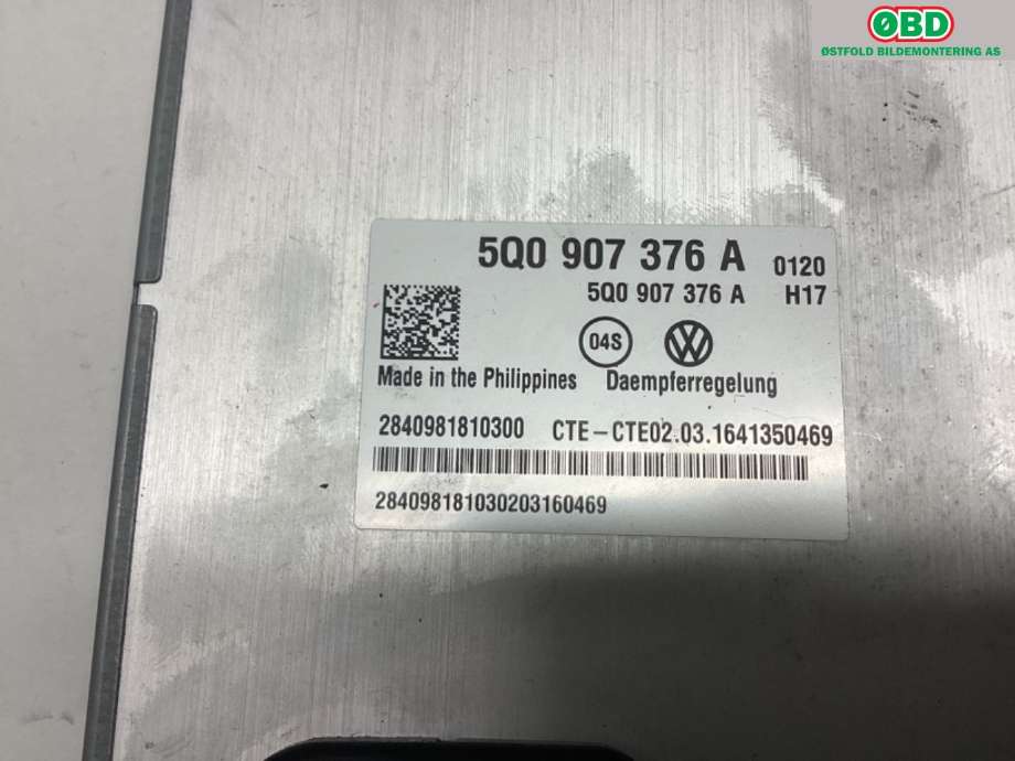 Styreenhet nivå/luftfjæring til Škoda Superb 2015-->> (Type III) (SKODA|5Q0 907 376 A|)