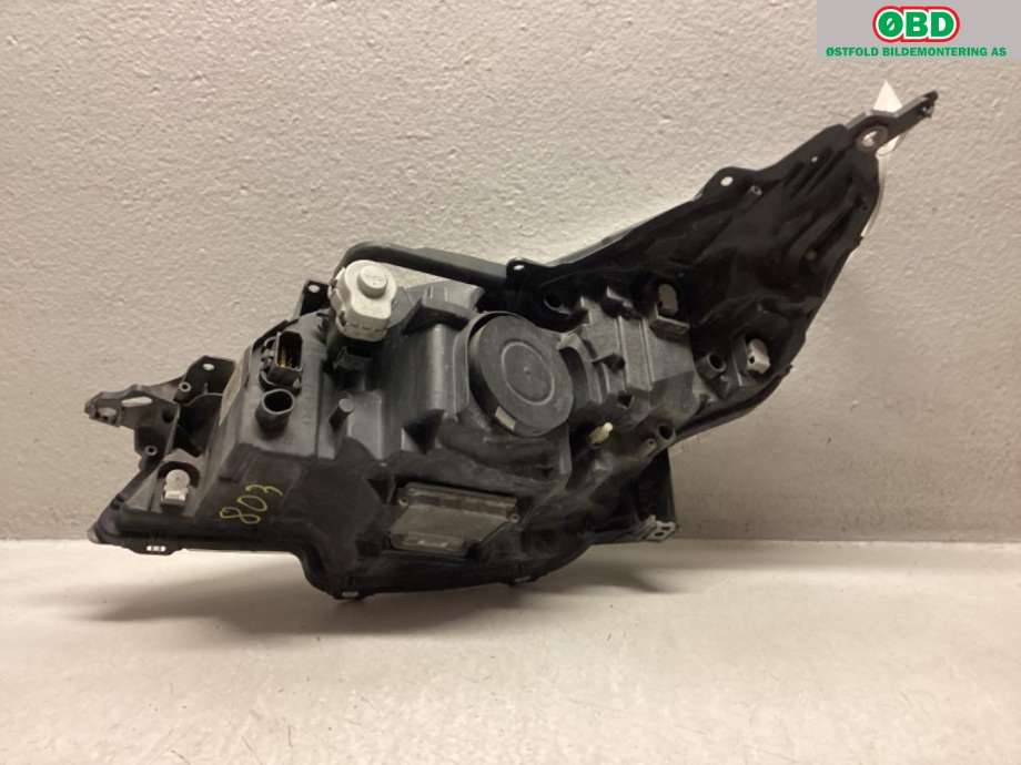 Frontlykt høyre halogen til Peugeot 508 2011-2014 (Type I, Fase 1)  (PEUGEOT|96 765 914 80||9676591480)