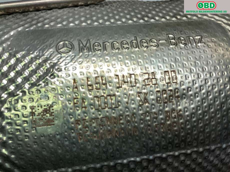 Partikkelfilter til Mercedes E-Klasse 2016-2023 (W213) (W213) (MERCEDES|A 654 140 28 00||6541402800)