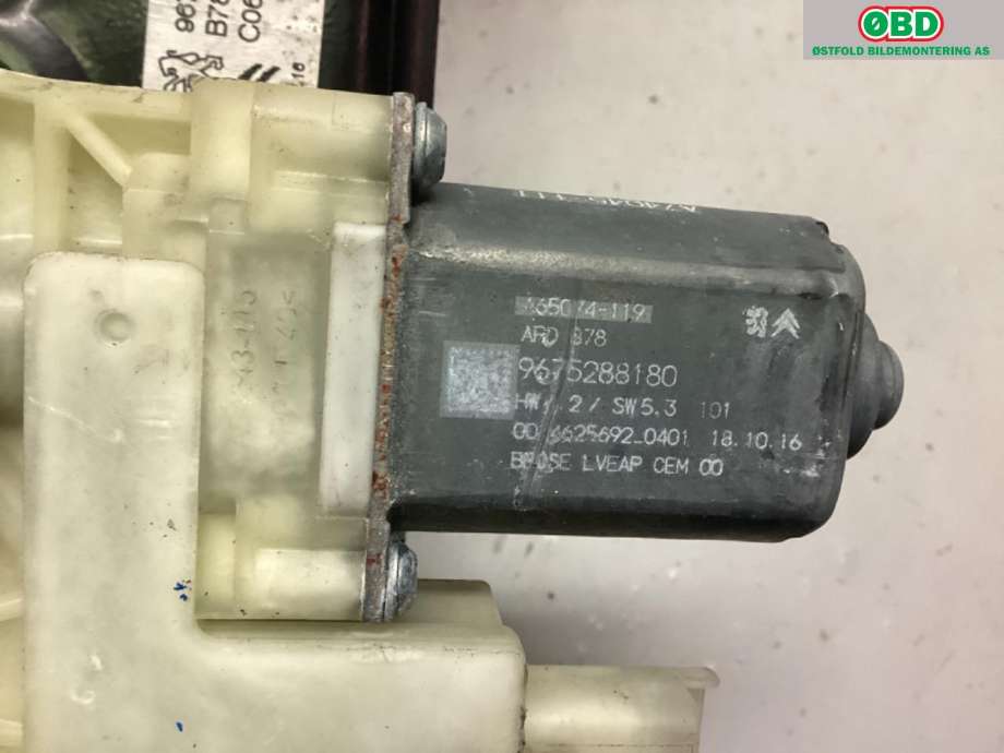 Ruteheis høyre bak til Citroën C4, Picasso 2013-2018 (Type II)  (CITROEN|96 761 723 80|)