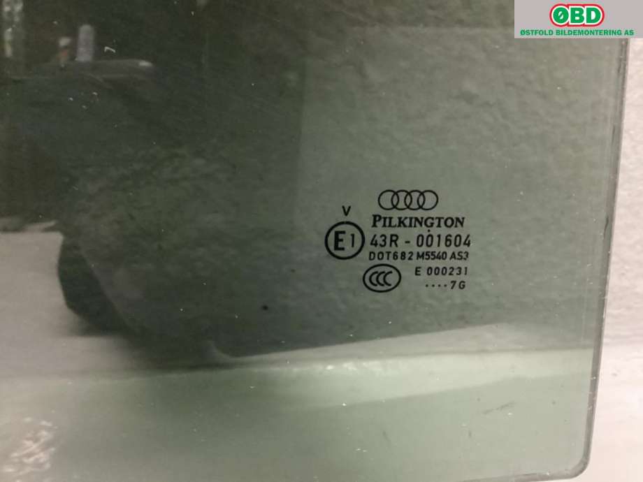 Siderute høyre bak til Audi Q7 2006-2010 (Type I, Fase 1) (AUDI|4L0 845 206 A|)