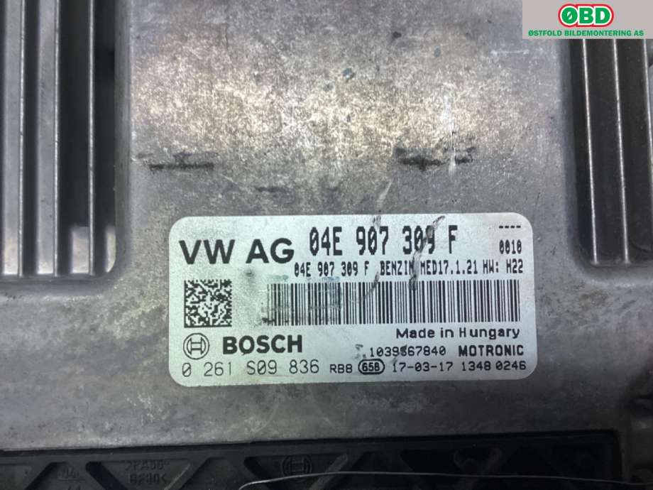 Styreenhet motor til VW Passat 2015-2019 (Fase 1) (B8) (B8) (VOLKSWAGEN|04E 906 023 BF|)