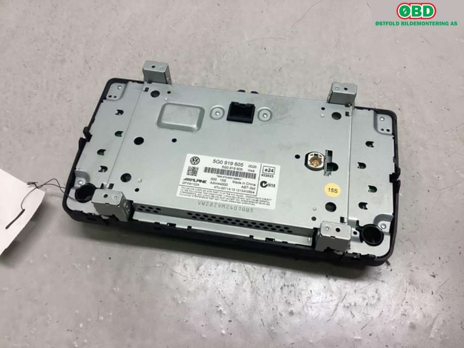 Instrument kjørecomputer til VW Golf VII 2012-2017 (Fase 1)  (VOLKSWAGEN|5G0 919 605||5G0919605)