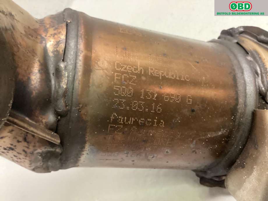 Katalysator til VW e-Golf 2014-2017 (Fase 1)  (VOLKSWAGEN|5Q0 254 501 HX|)