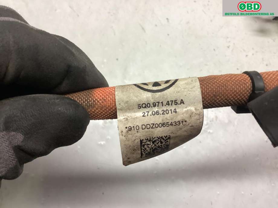 Kabel høy volt (HV) hybrid til VW e-Golf 2014-2017 (Fase 1)  (VOLKSWAGEN|5Q0 971 475 A||5Q0971475A)