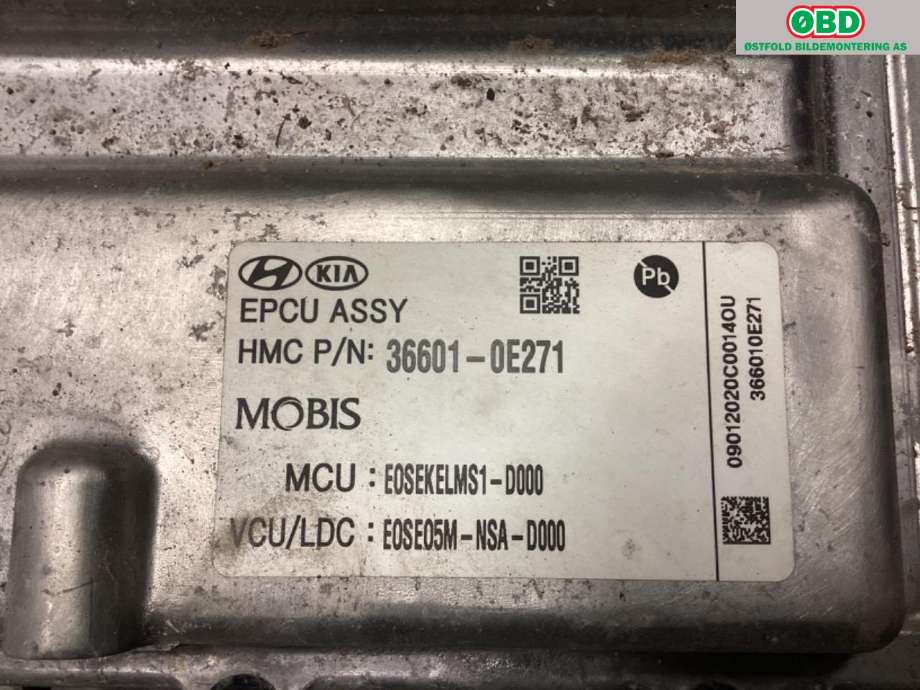 Diverse deler til Hyundai Kona 2017-2021 (Type I, Fase 1)  (HYUNDAI|366010E271|)