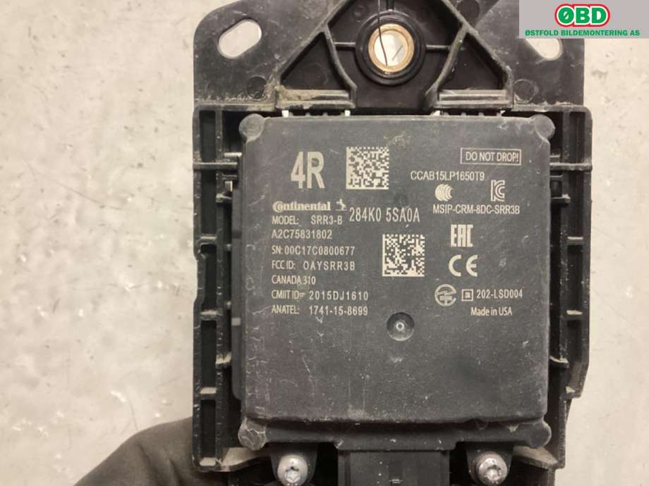 Sensor radar til Nissan Leaf 2018-->> (Type II)  (NISSAN|284K05SA0A|)