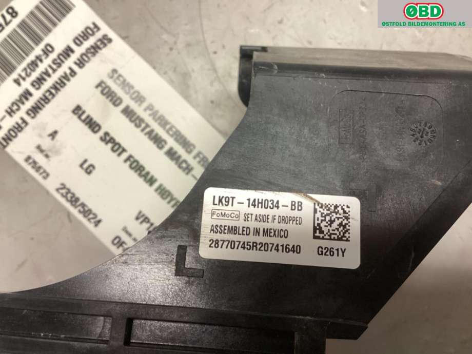 Sensor radar til Ford Mustang Mach-e 2020-->>  (2657693|)