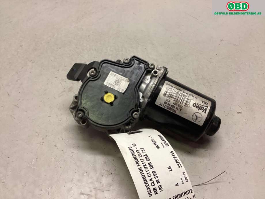 Viskermotor frontrute til Mercedes CLA 2013-2019 (C117) (C117) (MERCEDES|)