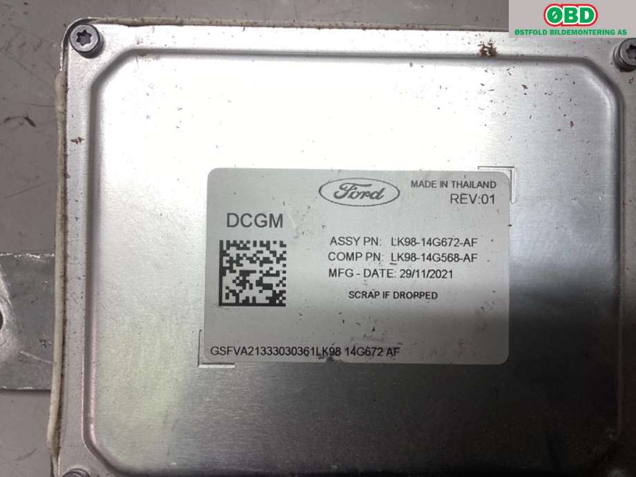 Styreenhet diverse til Ford Mustang Mach-e 2020-->>  (2620466||LK9814G672AF)