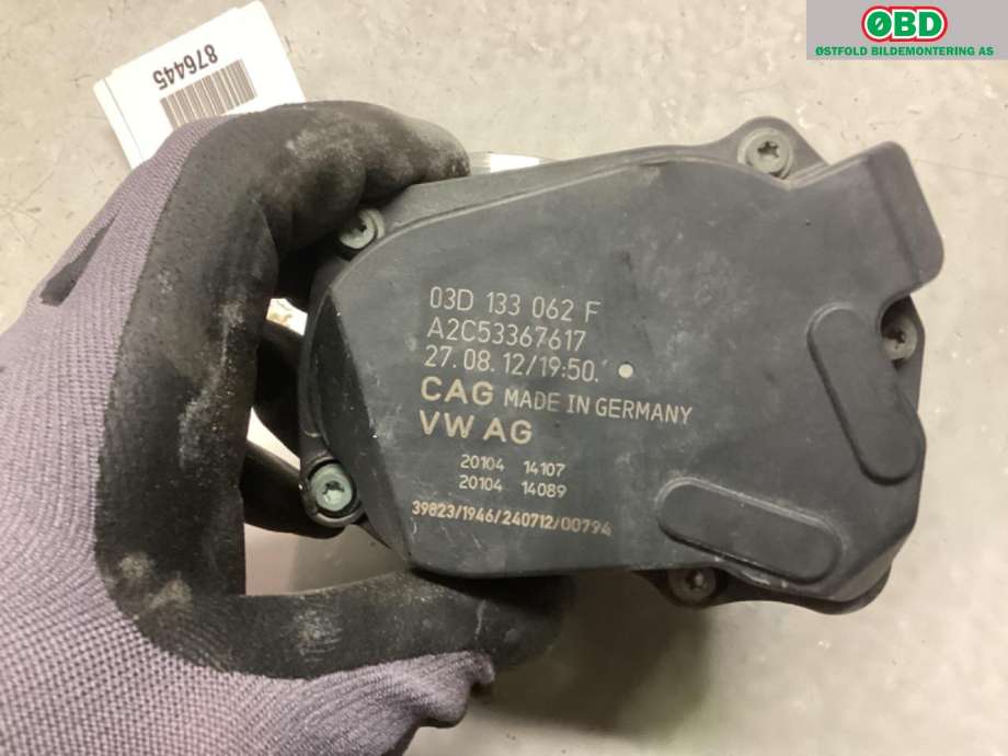 Spjeldhus til VW Polo 2009-2014 (Type V, Fase 1) (VOLKSWAGEN|03D 133 062 F|)