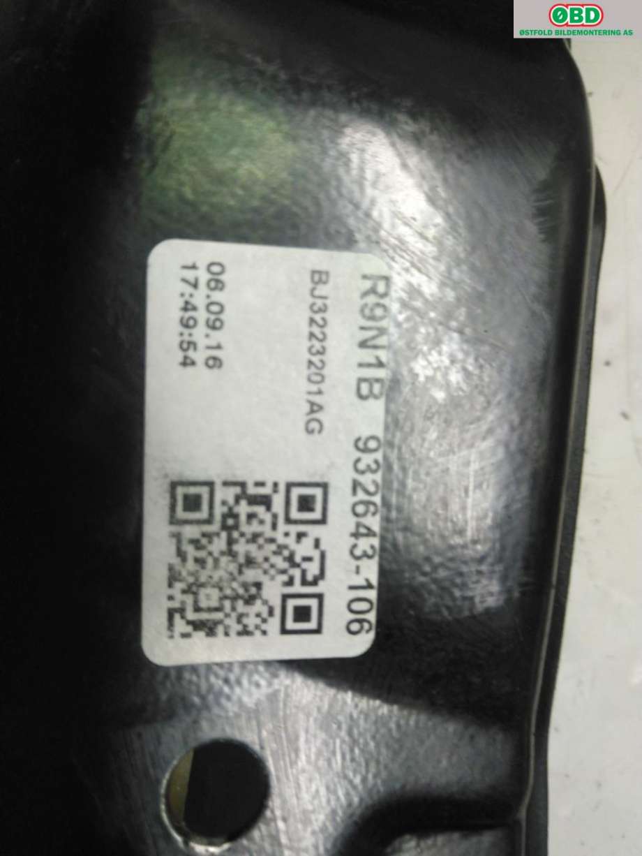 Ruteheis venstre foran til Land Rover Range Rover, Evoque 2011-2019 (Type I)  (LAND-ROVER|LR079518|LR031661|)