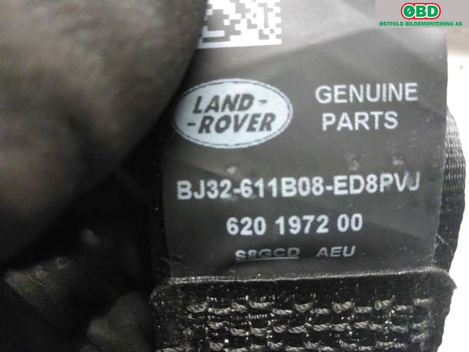 Airbag beltestrammer til Land Rover Range Rover, Evoque 2011-2019 (Type I)  (LAND-ROVER|LR072748|)