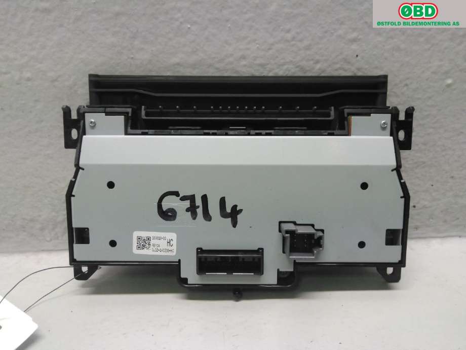 Varmeapparat betjening til Land Rover Range Rover, Evoque 2011-2019 (Type I)  (LAND-ROVER|LR071279||GJ3214C239HC)