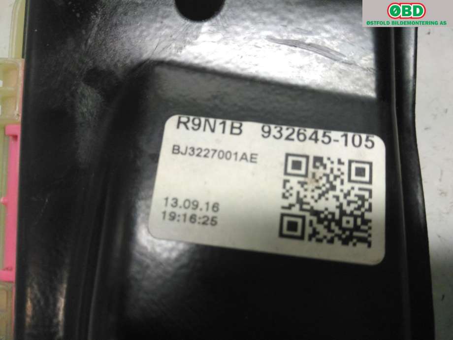 Ruteheis venstre bak til Land Rover Range Rover, Evoque 2011-2019 (Type I)  (LAND-ROVER|LR031661|LR040927|)