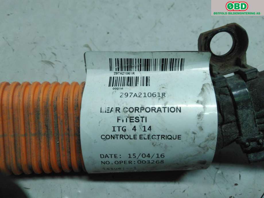 Kabel høy volt (HV) hybrid til Renault Zoe 2013-2019 (Fase 1) (RENAULT|297A21061R|)