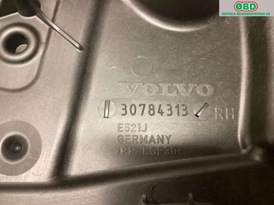 Ruteheis høyre bak til Volvo V60/V60 CC 2013-2018 (Type I, Fase 2)  (VOLVO|)