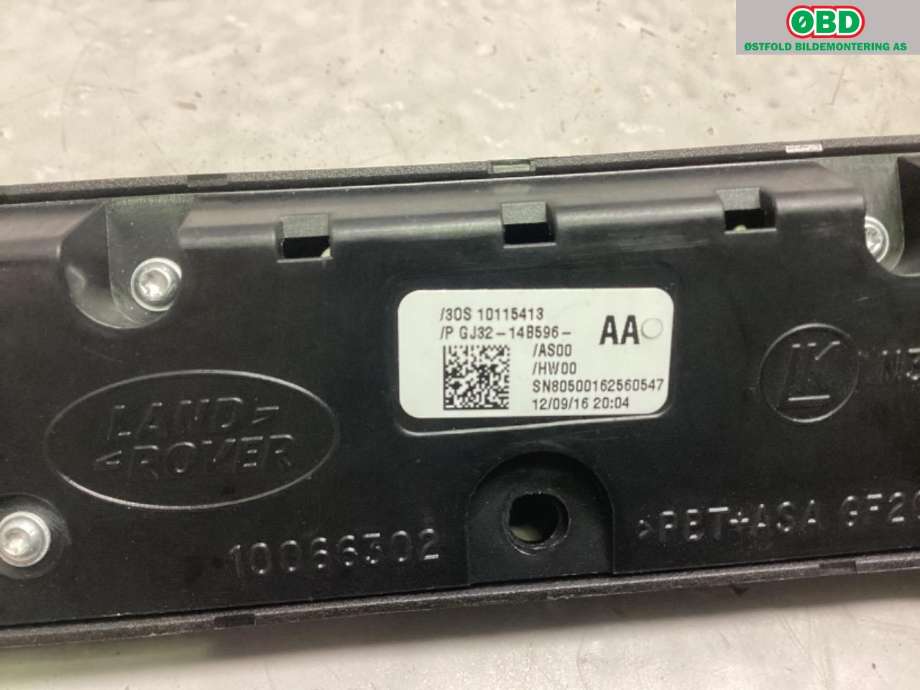 Bryter diverse til Land Rover Range Rover, Evoque 2011-2019 (Type I)  (LAND-ROVER||GJ3214B596AA)