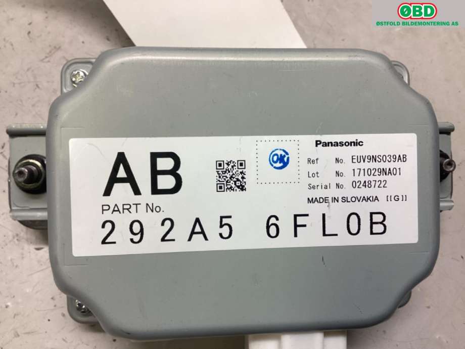 Styreenhet batteri til Renault Kadjar 2015-->>  (RENAULT||292A56FL0B)